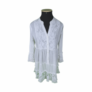Vestido curto Mundo Boho Chic - M