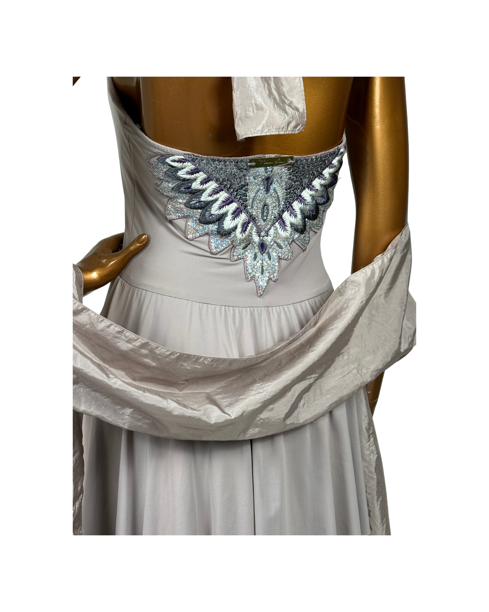 Vestido longo Morena Rosa - P - Imagem 2
