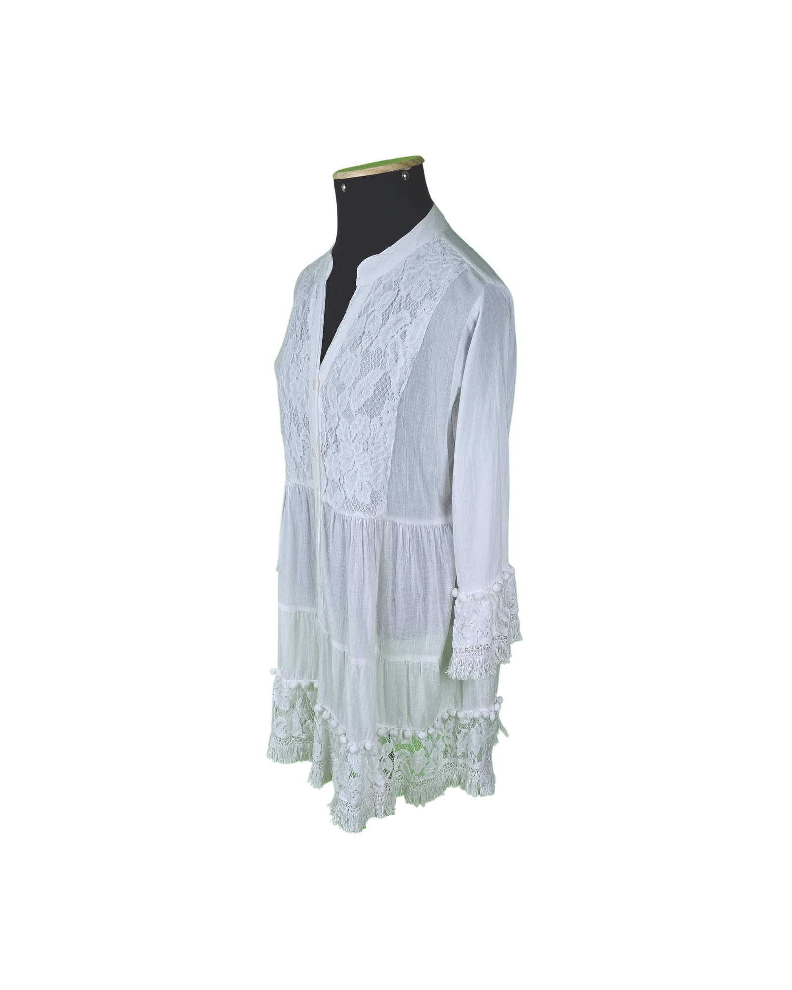 Vestido curto Mundo Boho Chic - M - Imagem 6