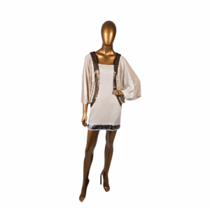 Vestido curto Maale Gold - 38