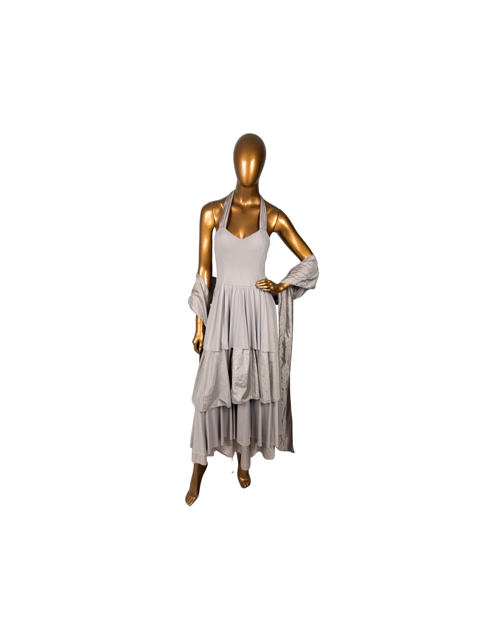 Vestido longo Morena Rosa - P