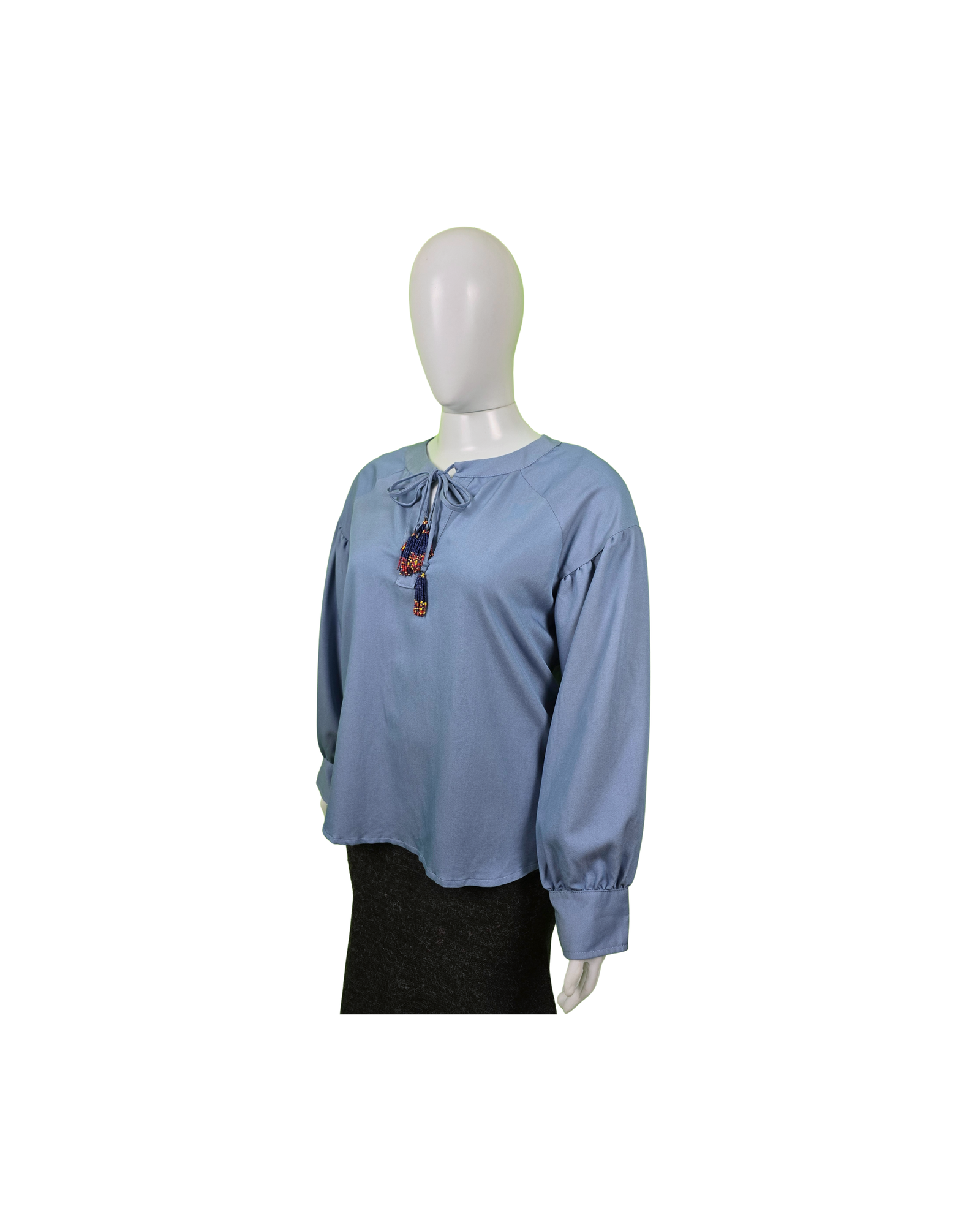 Blusa de manga longa Scarf Me - 44 - Imagem 4